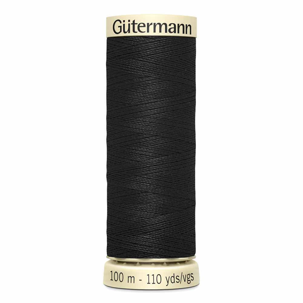 Fil Polyester GÜTERMANN 100m - #010 - Noir