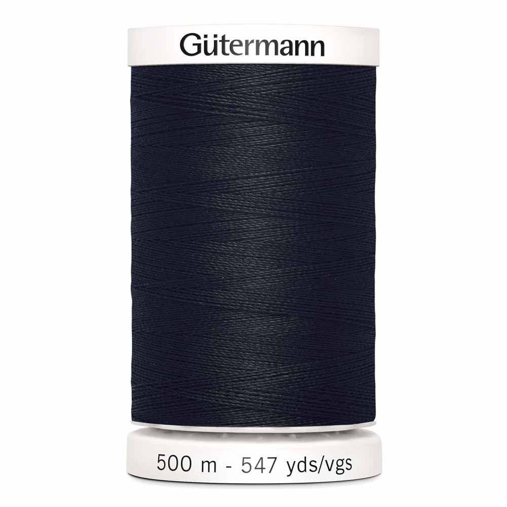 Fil Polyester GÜTERMANN 500m - #010 - Noir