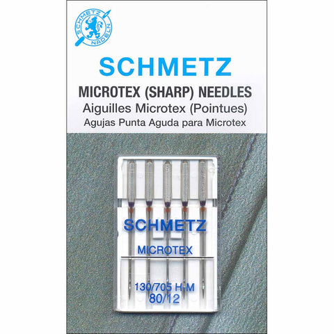 Aiguilles Schmetz Microtex 80/12