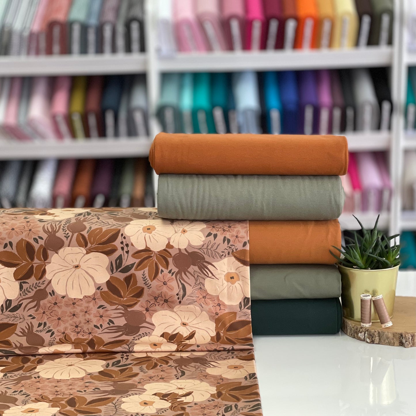 Instant present beige - NON NON OUI - Printed jersey