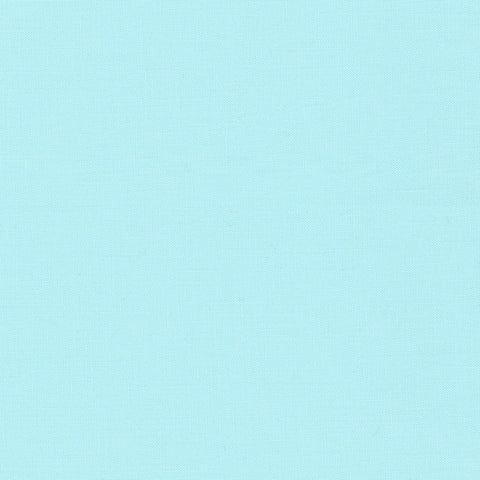Baby blue - Kona - Coton à courtepointe uni