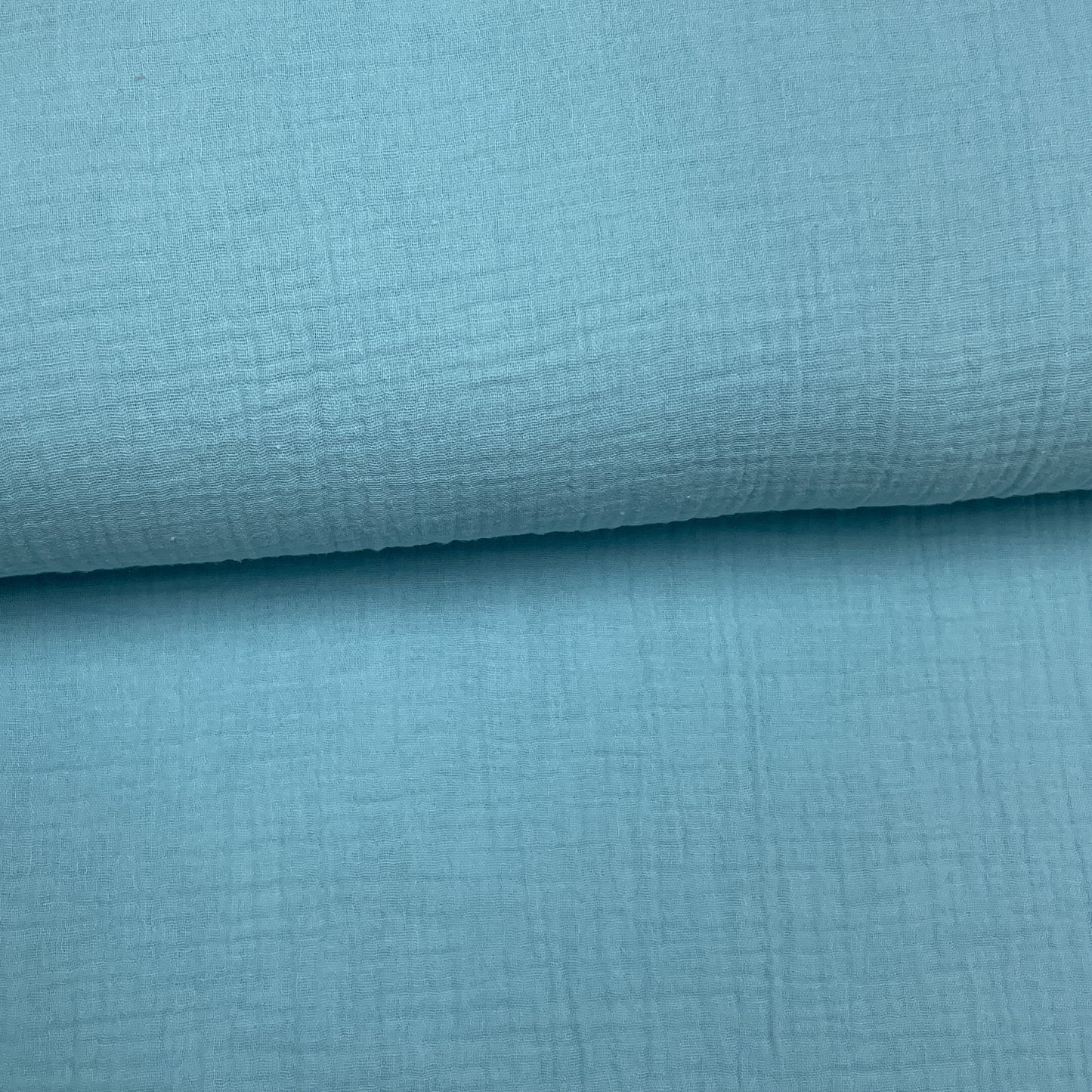 Pale Blue - Double Gauze Organic Cotton Muslin