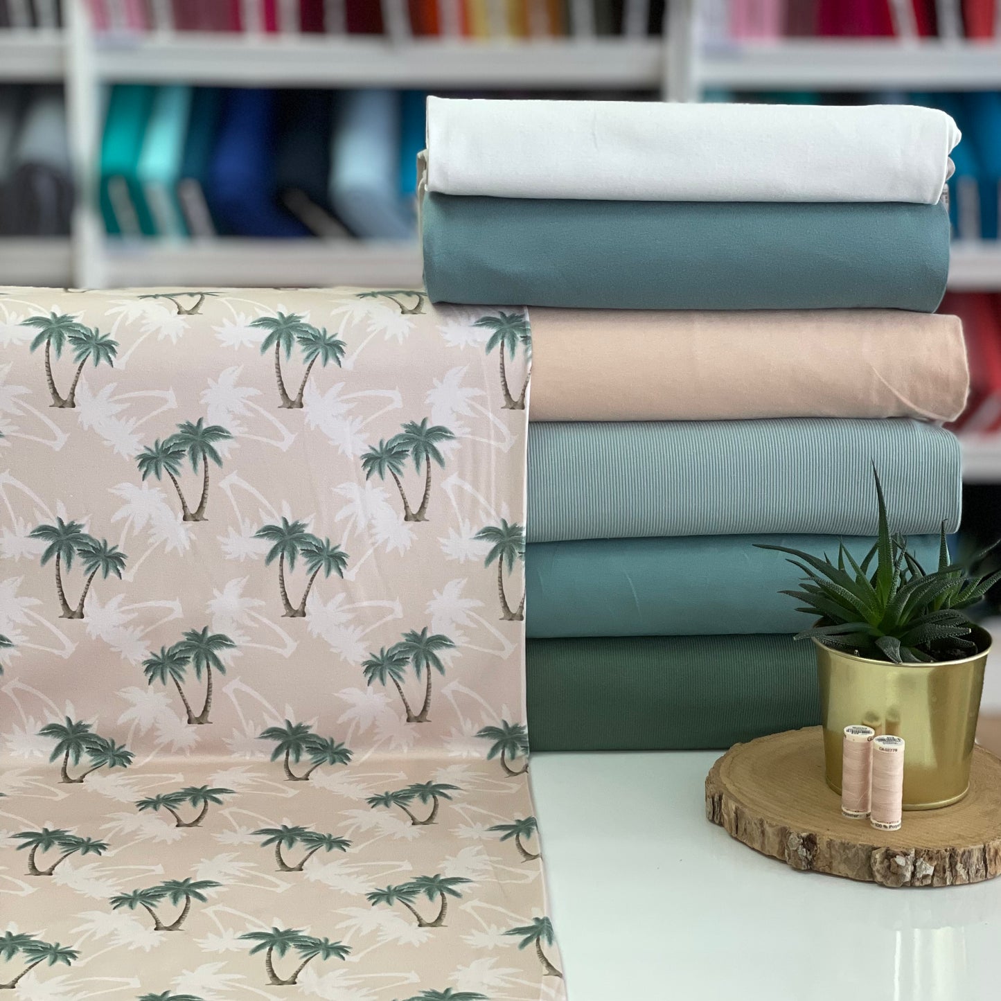 Palm trees - NON NON OUI - Printed jersey