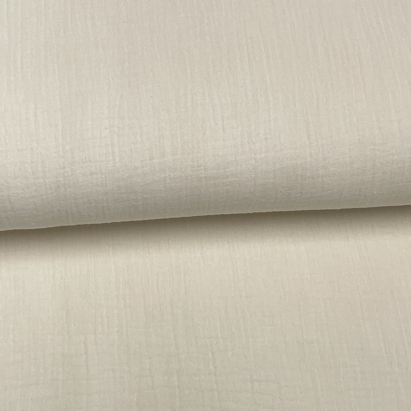 Ecru - Double gauze organic cotton muslin
