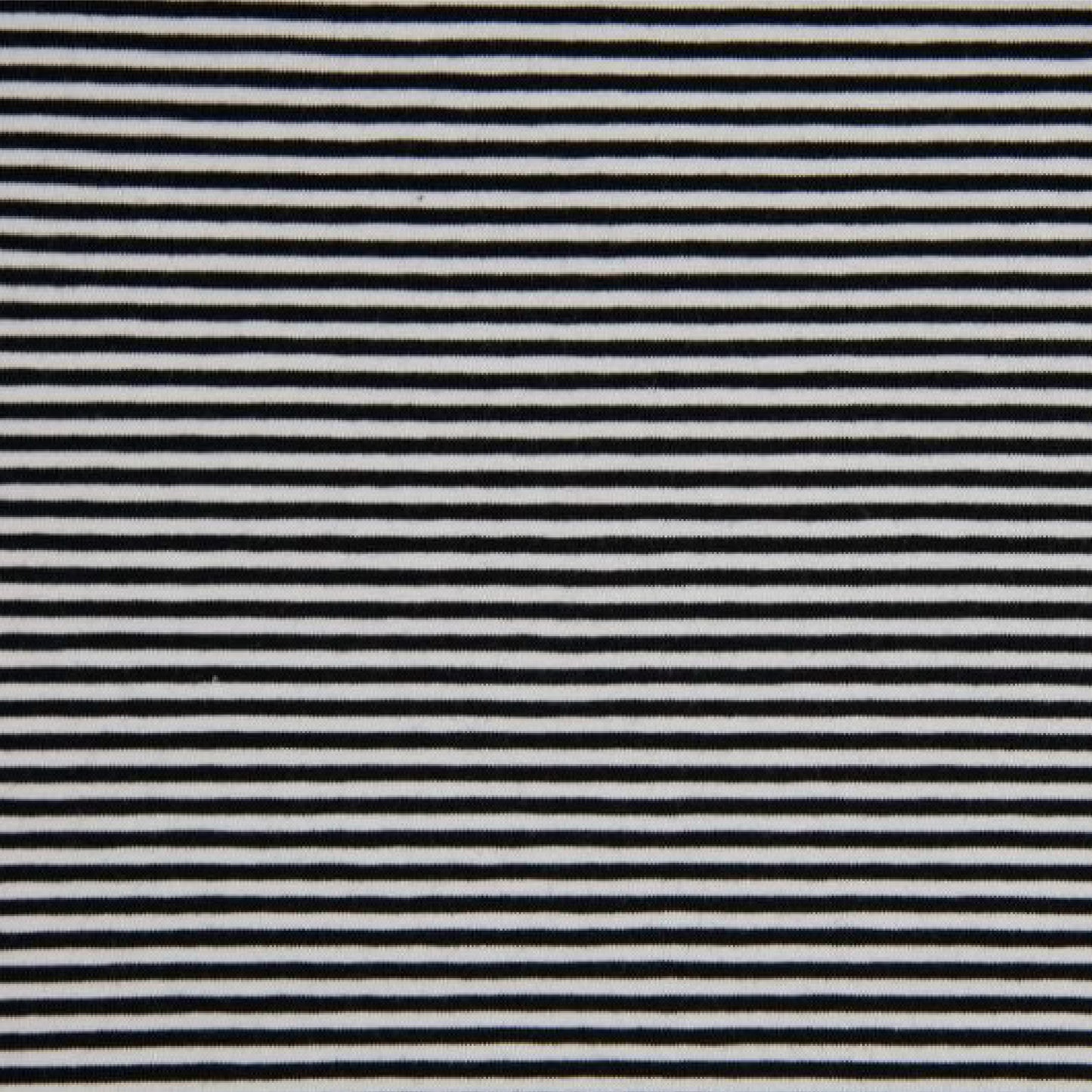 Lined black and white 3 mm - Lined jersey