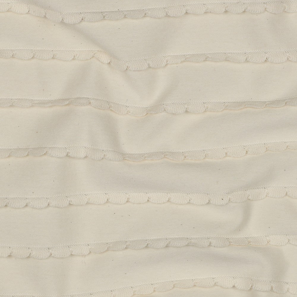 Naturel - Jersey dentelle