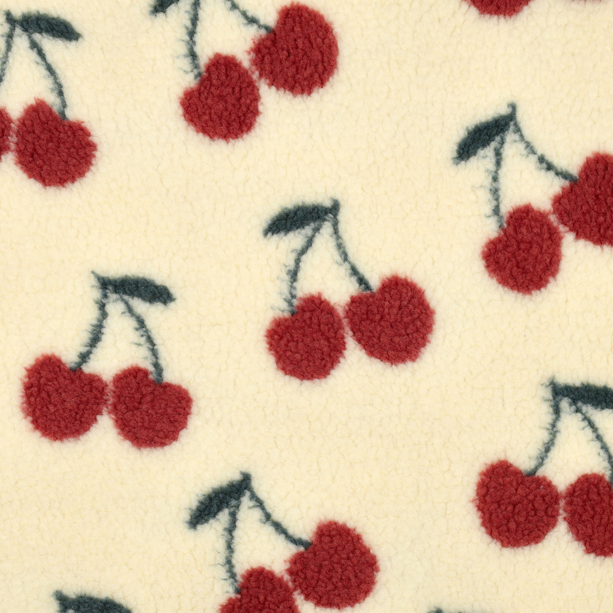 Cherries ecru - Teddy Jacquard