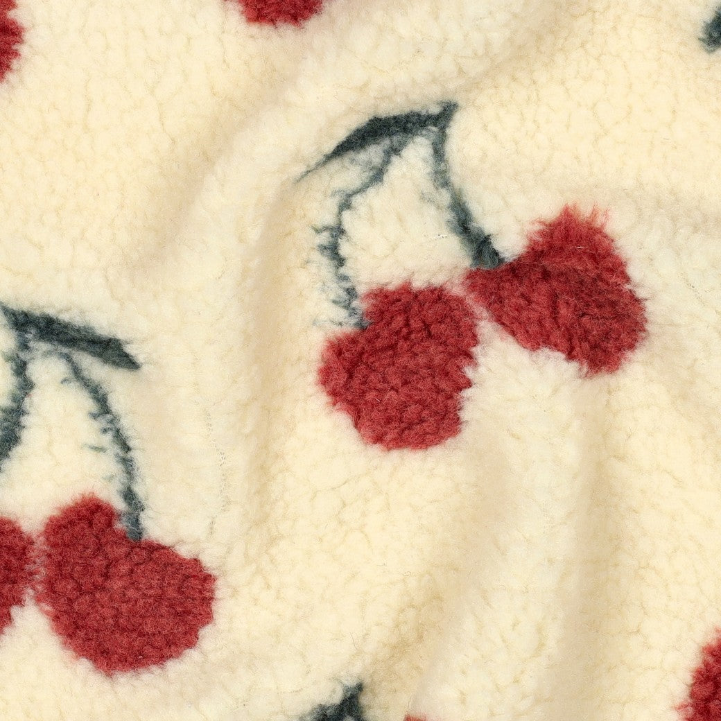Cherries ecru - Teddy Jacquard