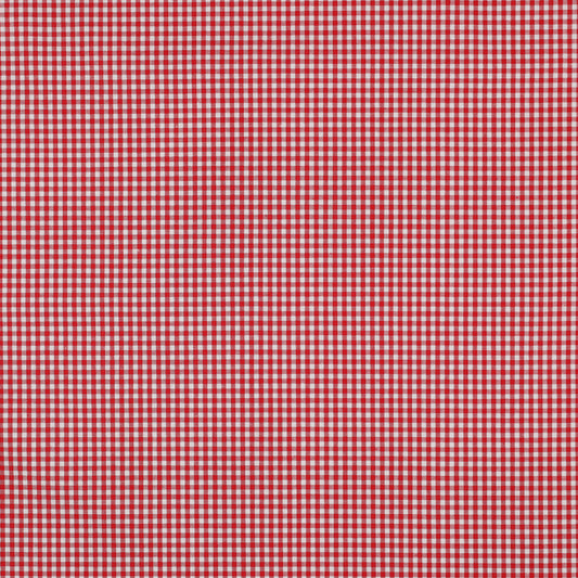 Rouge - Popeline à carreaux 2,7mm