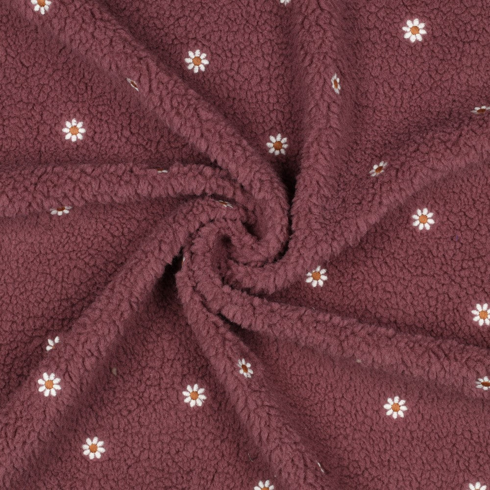 Rosewood - Teddy brodé de fleurs