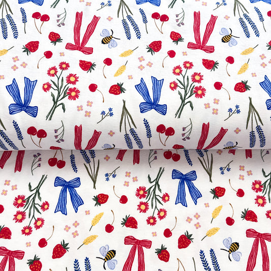 Champs et boucles estivales - NON NON OUI - Jersey imprimé