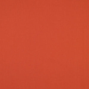 Orange - Plain organic poplin