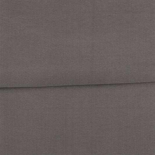 Mouse grey - Organic ribbing