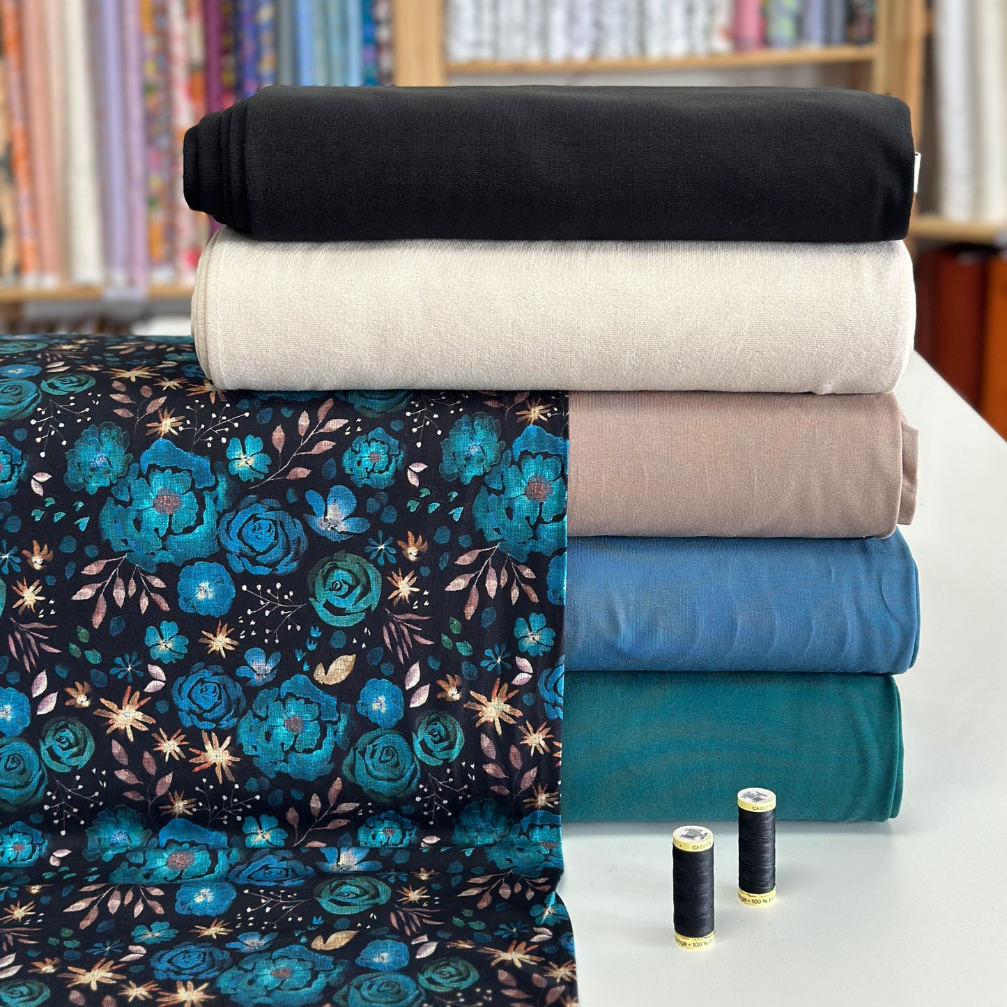 Night flowers - NON NON OUI - Printed jersey