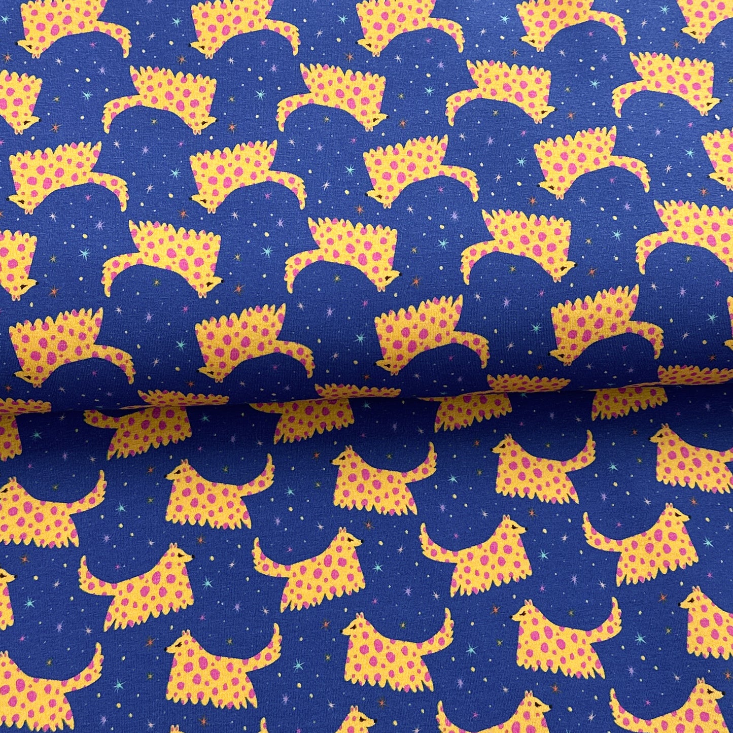 Chiens  - NON NON OUI - Jersey imprimé