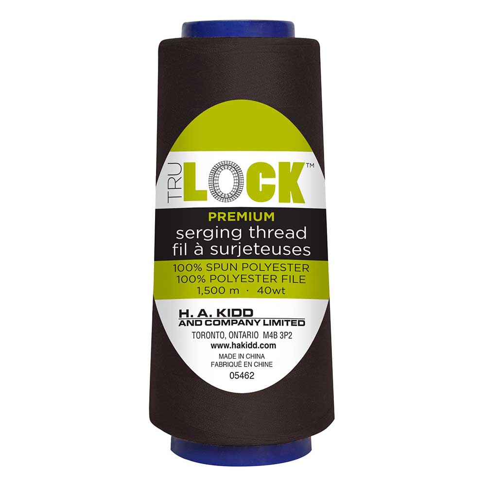 TRULOCK Premium Overlocking Thread 1500m - Brown