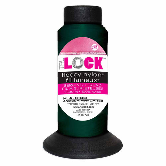 Fuzzy nylon thread 1500m - Dark green