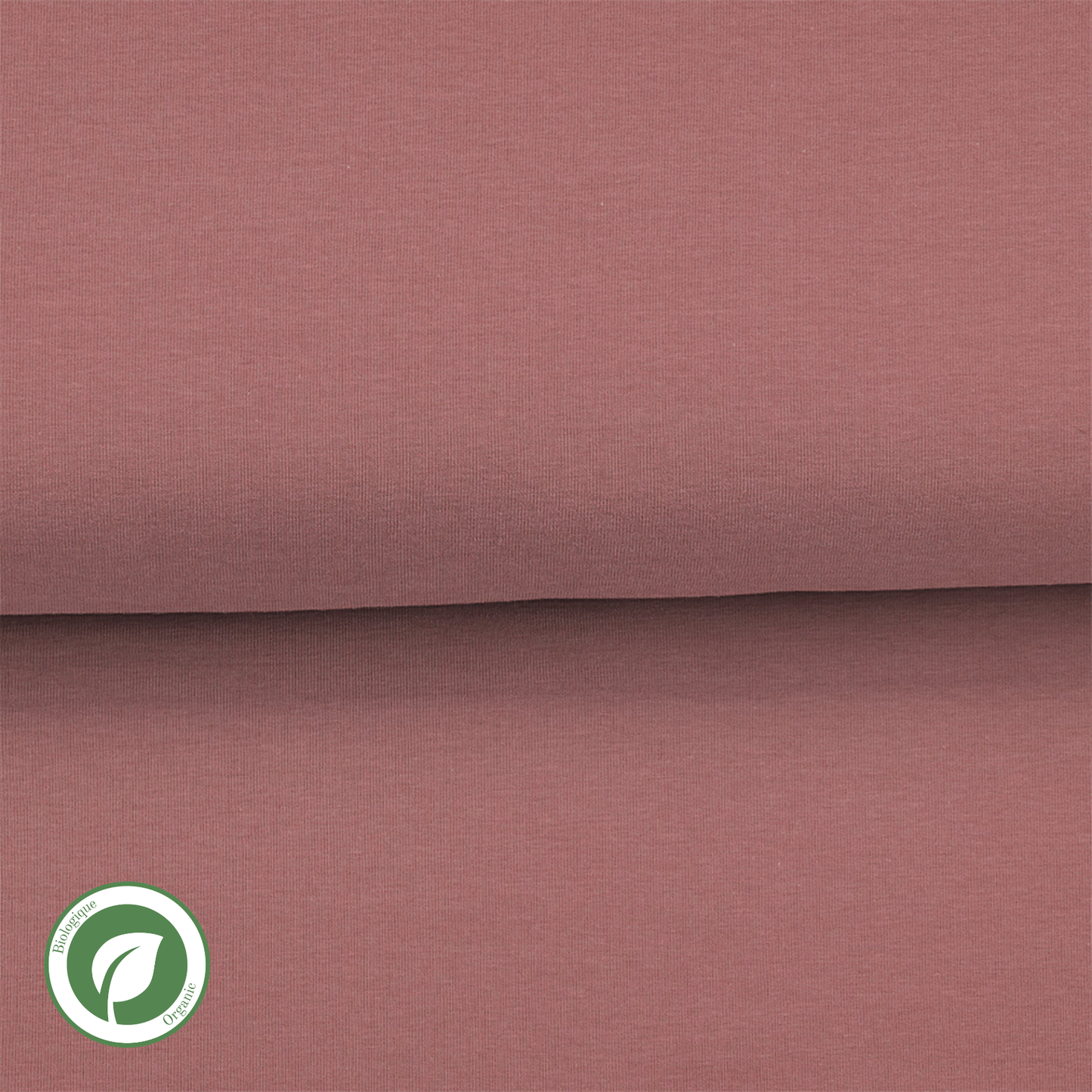 Sepia pink - Organic solid jersey