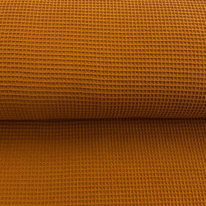 Terre brûlée - Coton gaufré