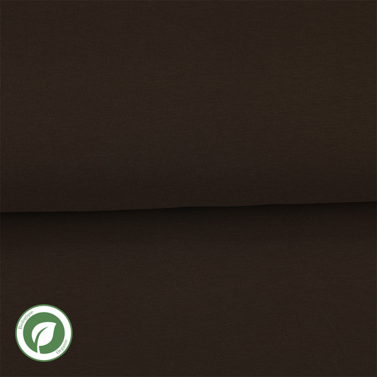 Brown - Organic Solid Jersey