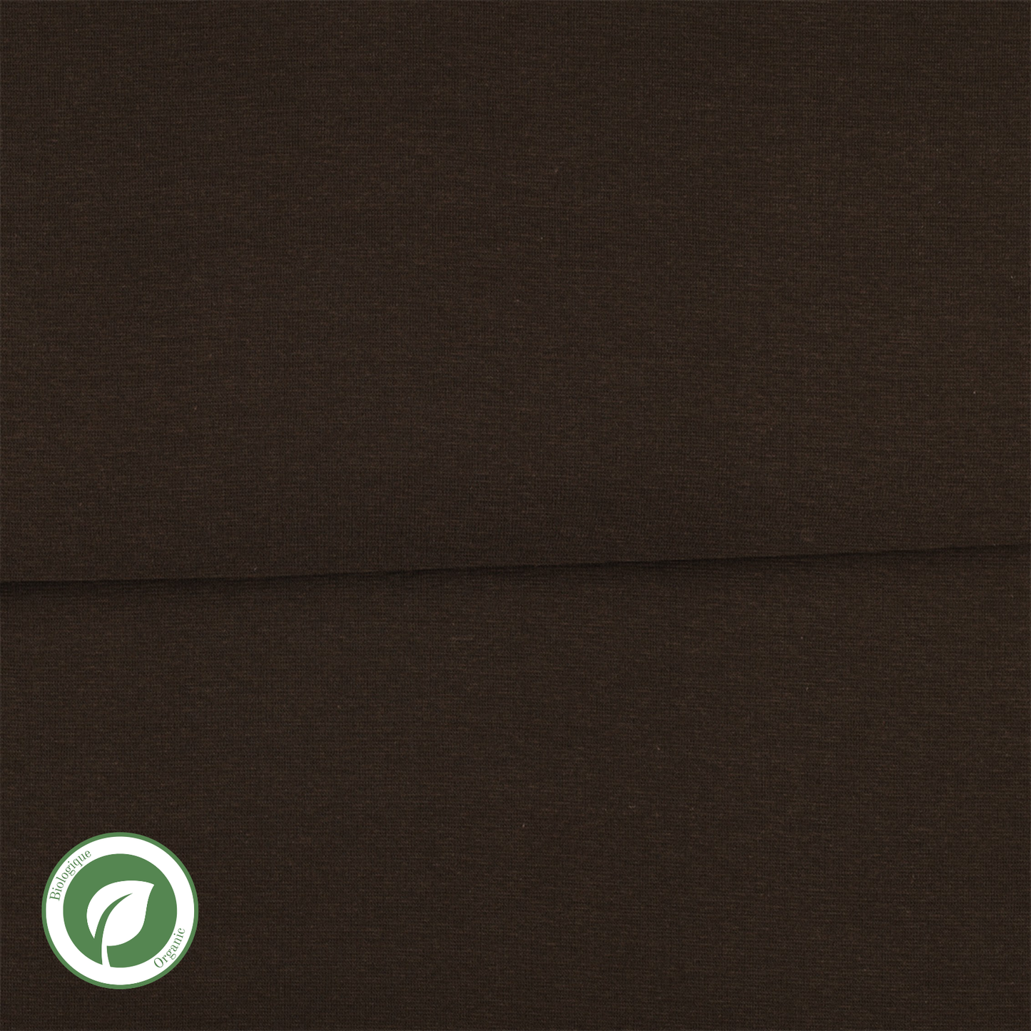Brun - Bord côte (ribbing) biologique