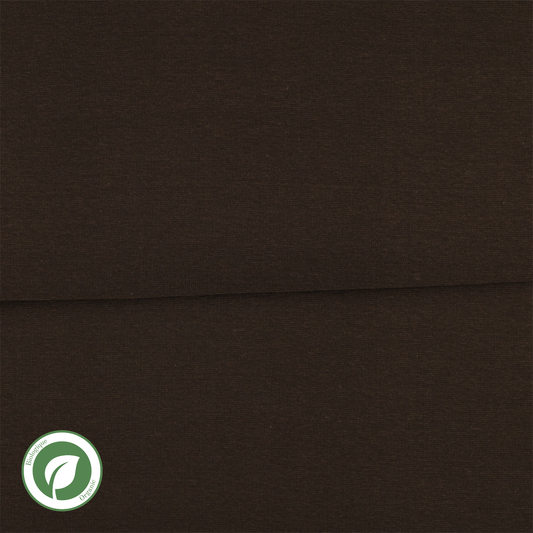 Brun - Bord côte (ribbing) biologique