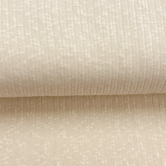 Naturel - Coton tricoté câblé