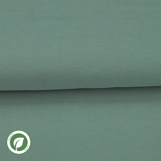 Celadon green - Organic solid jersey