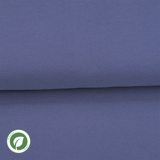 Lavender Blue - Organic solid Jersey