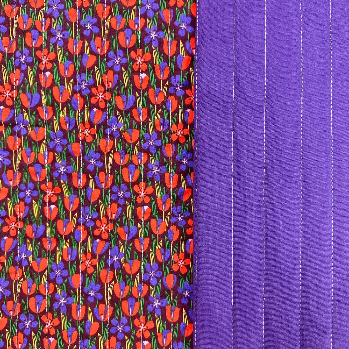 Gigi - Reversible Vertical Quilted Cotton