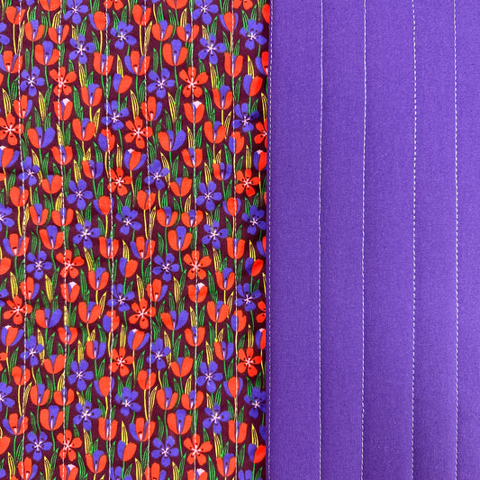 Gigi - Coton matelassée vertical réversible