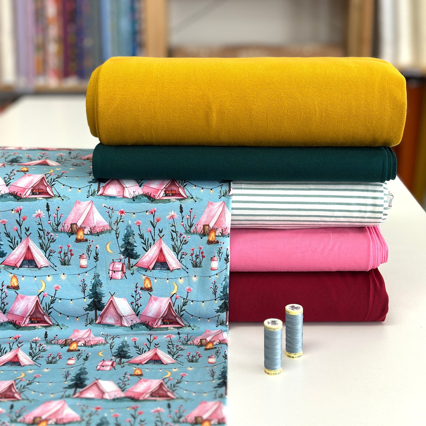 Camping sauvage - NON NON OUI - Jersey imprimé