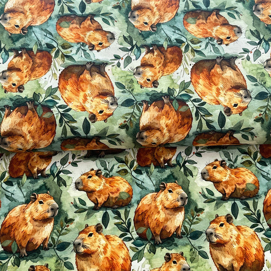 Capybara - NON NON OUI - Jersey imprimé