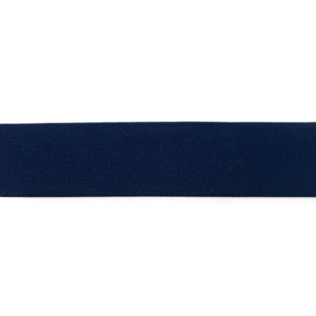 Dark Navy Blue - 40mm Elastic