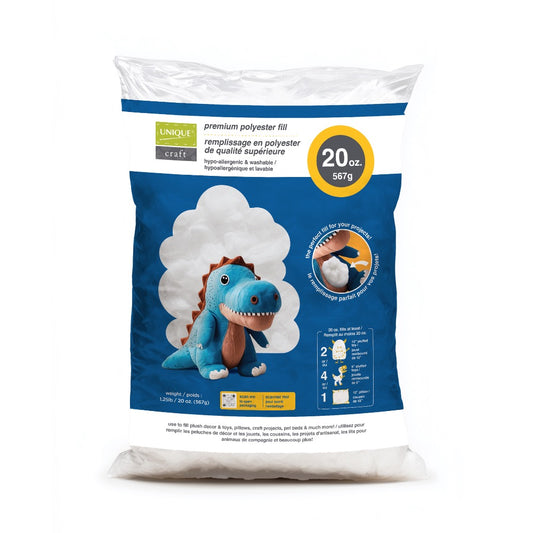 UNIQUE CRAFT Premium Polyester Stuffing