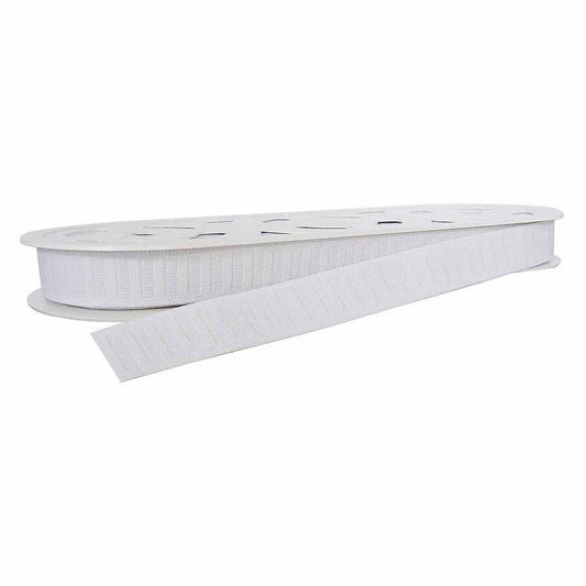 Élastique tissé pour ceinture non-roll - Blanc