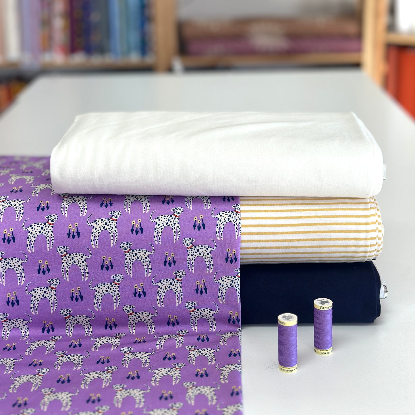 Dalmatiens - NON NON OUI - Jersey imprimé