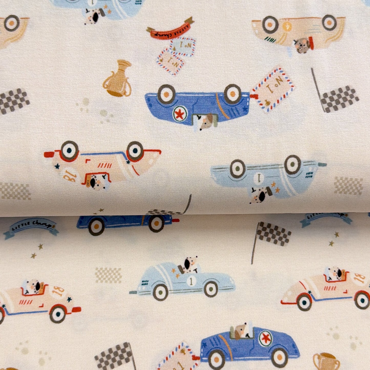 Voitures de course - Jersey imprimé