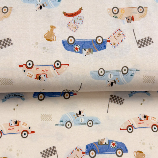 Voitures de course - Jersey imprimé