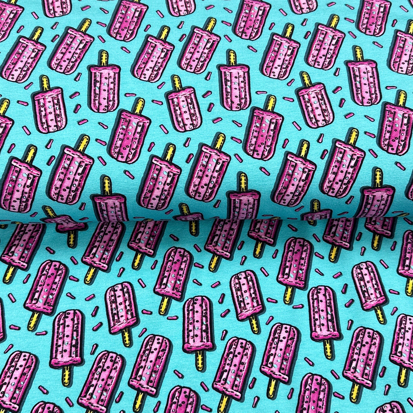 Embroidered Pops - NON NON OUI - Printed jersey