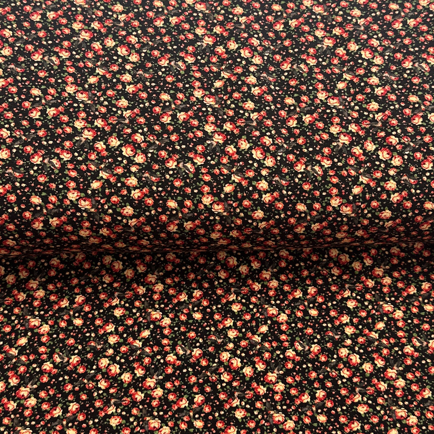 Mini roses - Jersey imprimé