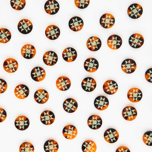 Boutons Étoile de Quilt Petits 5/8"