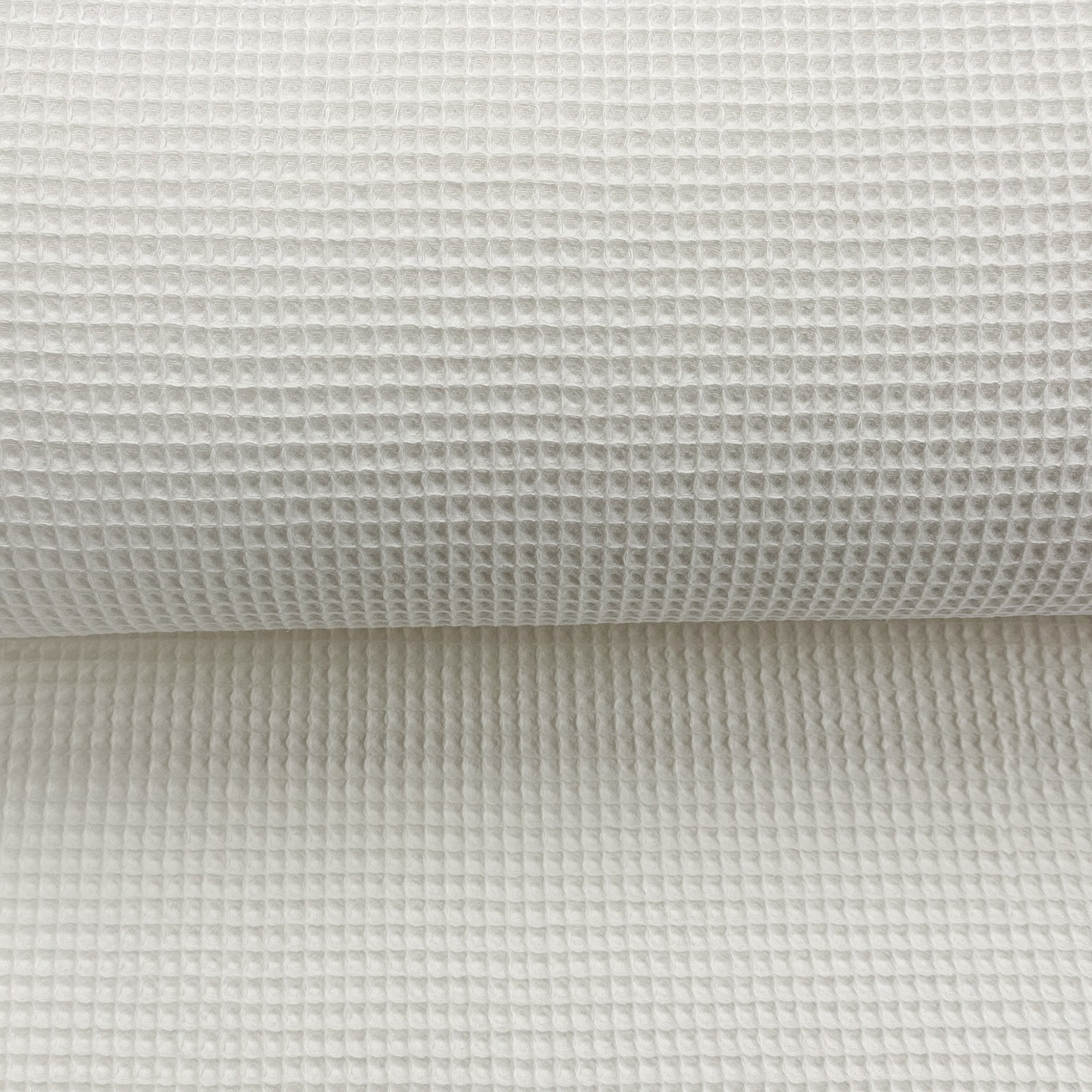 Blanc cassé - Coton gaufré