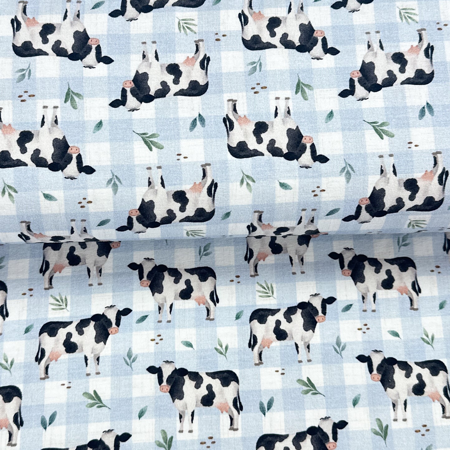 Vache Holstein - NON NON OUI - Jersey imprimé