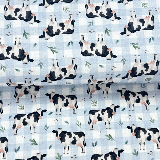 Vache Holstein - NON NON OUI - Jersey imprimé