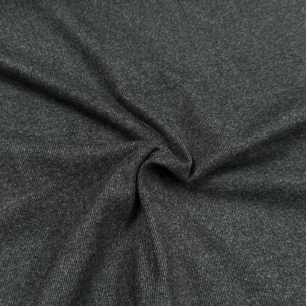 Charcoal - Tricot brossé