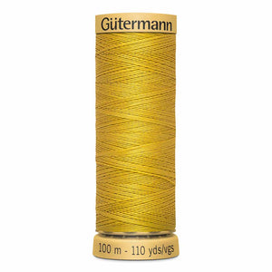GÜTERMANN 100% Cotton Thread 100m - #1685 - Gold