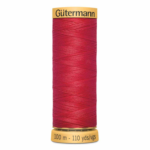 GÜTERMANN 100% Cotton Thread 100m - #4915 - Red