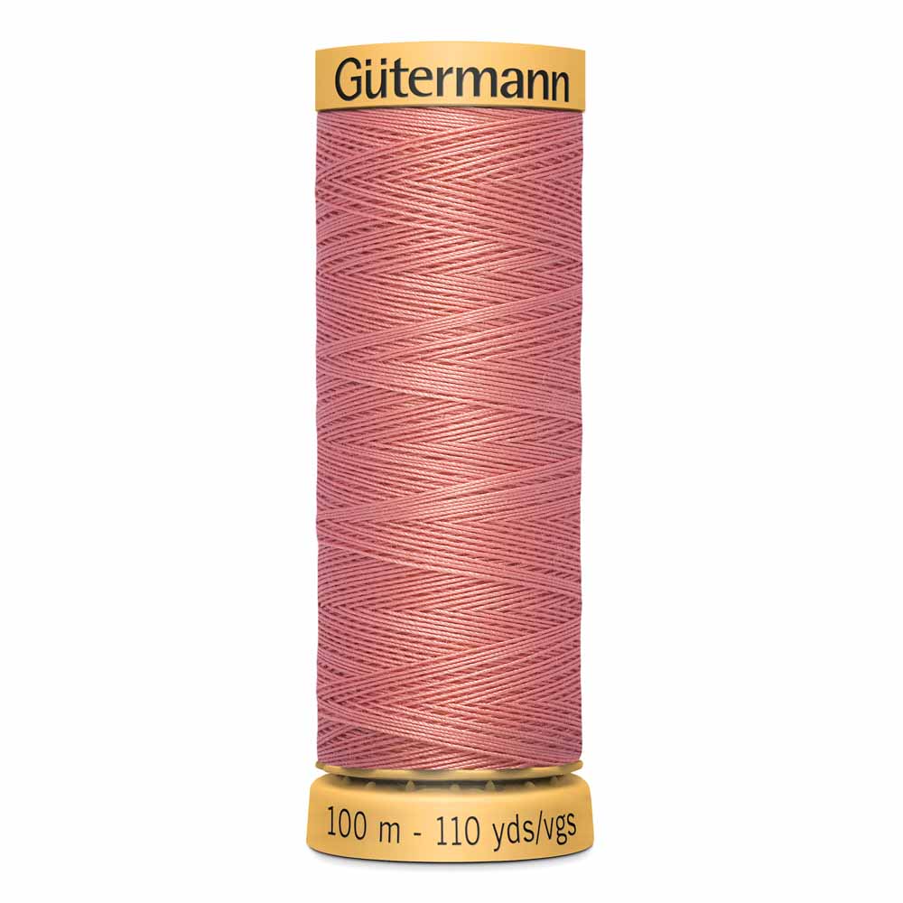 GÜTERMANN 100% Cotton Thread 100m - #4970 - Coral