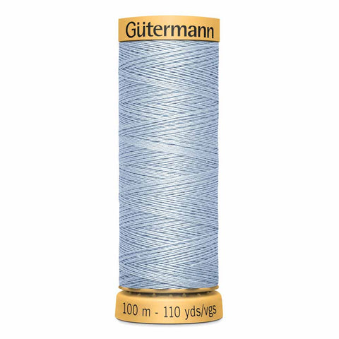 Fil 100% Coton GÜTERMANN 100m - #7290 - Bleu acier